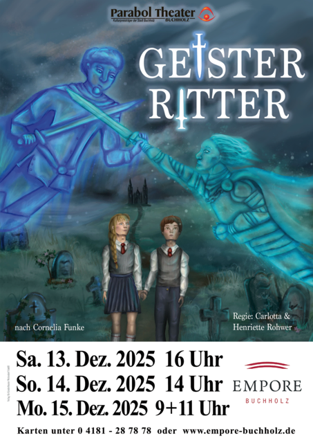Das offizielle Plakat, großzügig unterstützt durch die Sparkasse Harburg Buxtehude | Foto: Parabol Theater e.V.