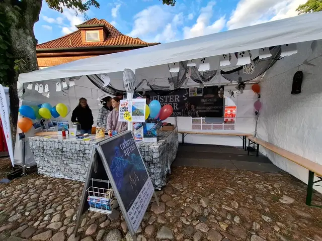 Der Stadtfest-Stand 2025 | Foto: Parabol Theater e.V.