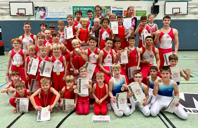 Alle Medaillen-Gewinner in der Buchholzer Nordheideheide | Foto: TSV 08