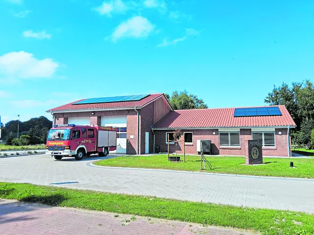 Ein Schmuckstück: das neue Feuerwehrgerätehaus Balje | Foto: FFW Balje