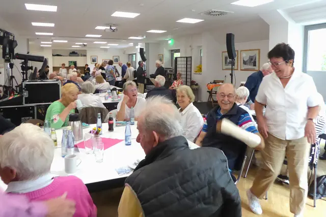 Das Seniorencafé wurde auch in diesem Jahr sehr gut#+angenommen | Foto: Heimatverein Hittfeld