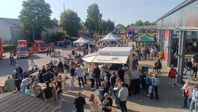 Blick aufs Festgelände. | Foto: FF Wiepenkathen