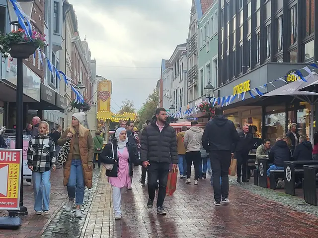 Die Altstadt war gut besucht