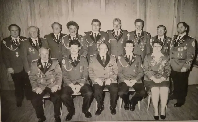 Vorstand 1999 | Foto: Archiv SK Borstel-Sangenstedt