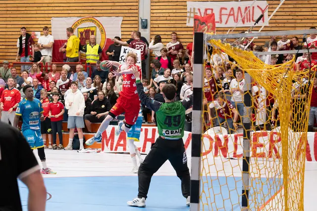 Josua-Schleßelmann (VfL-Horneburg) beim DHB-Pokal- am 26. April VfL-Horneburg- | Foto: A. Schlichtmann /VfLHorneburg