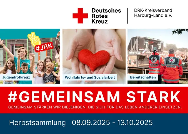 Kampagnenmotiv Herbstsammlung 2025 im DRK-Kreisverband Harburg-Land e.V. | Foto: DRK Harburg-Land