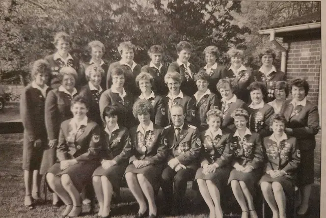 1975 Gruppenbild der Damenabteilung | Foto: Archiv SK Borstel-Sangenstedt