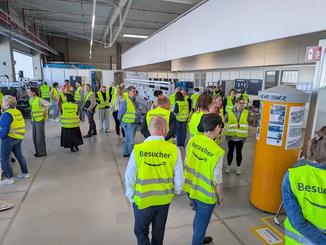 Das Netzwerktreffen Schule und Wirtschaft fand dieses Mal bei Amazon statt | Foto: Stadt Winsen