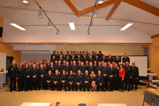 Führ ihren Hochwassereinsatz im Januar 2024 wurde die  Feuerwehr Harsefeld jetzt ausgezeichnet | Foto: k. Westphal