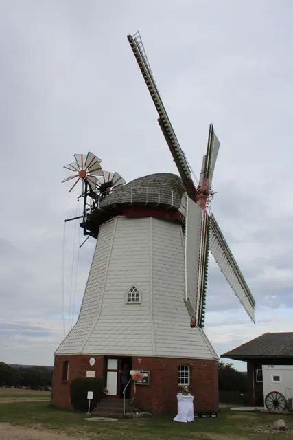 Die 1897 erbaute Eyendorfer Erdholländer-Windmühle | Foto: ce