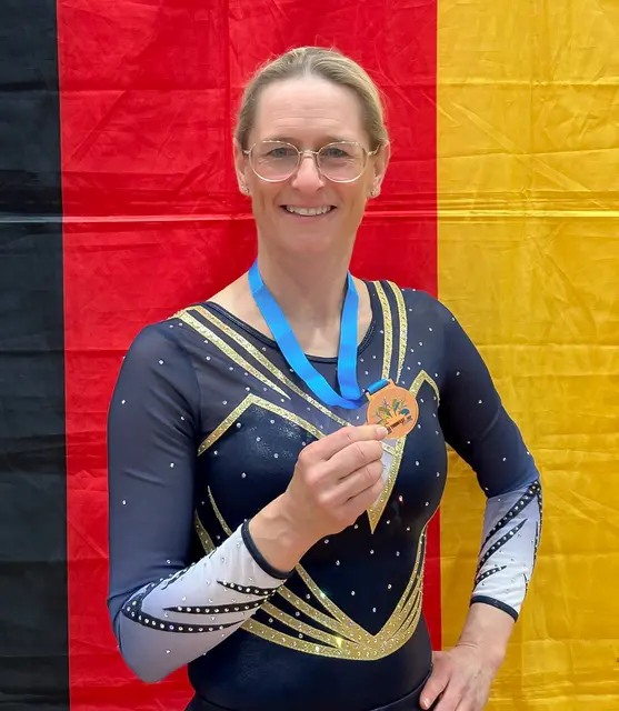 Landesmeisterin Meike Scholz (49) | Foto: TSV 08