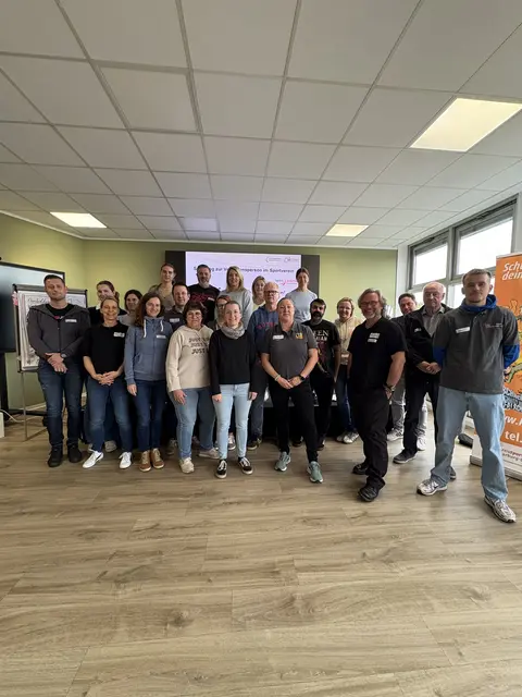 Die Teilnehmerinnen und Teilnehmer der Schulung | Foto: KSB Harburg-Land