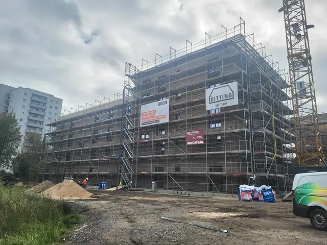 In diesem Gebäude befindet sich die Musterwohnung