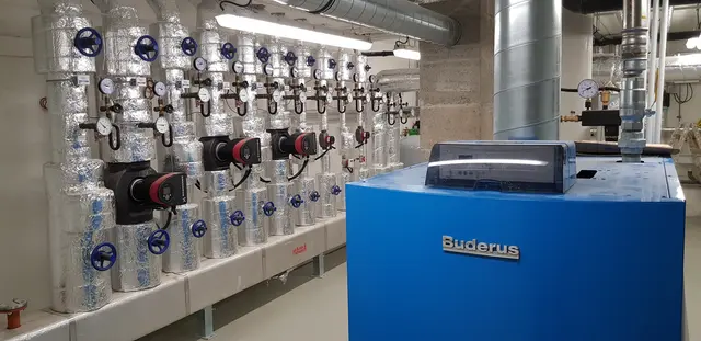 Heizungsraum Gewerbeobjekt | Foto: Förster Haustechnik