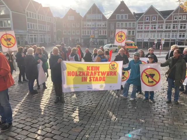 Demo gegen HKW Stade Pferdemarkt | Foto: Jan Witt