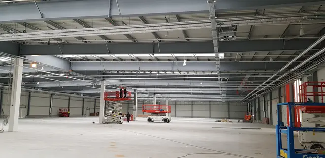 Großbaustelle Gewerbeobjekt | Foto: Förster Haustechnik
