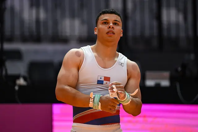 Der 23-jährige Top-Turner Pablo Broszio vom TSV Buchholz 08, | Foto: Amy Sanderson