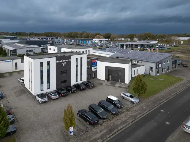 Beeindruckende Aufnahme mit Blick auf das Medienwerk | Foto: Sandro R. Crescentini / Medienwerk 15 / Werbeagentur