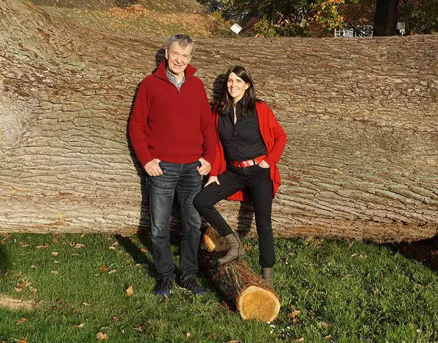 Klaus Püschel und Bettina Mittelacher berichten im Makens-Huus von echten Kriminalfällen | Foto: BKB