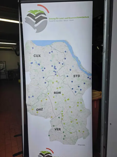 Die Innung für Land- und Baumaschinentechnik Stade präsentierte bei der Messe „Handwerk ist mein Ding“ ihre Mitgliedsbetriebe im gesamten Elbe-Weser-Raum – von Cuxhaven bis Verden | Foto: Juliett Schinner