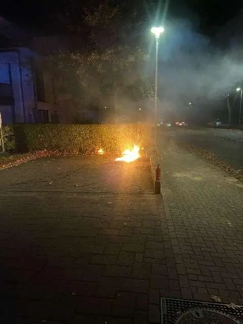 Das WC brannte komplett ab | Foto: Polizei