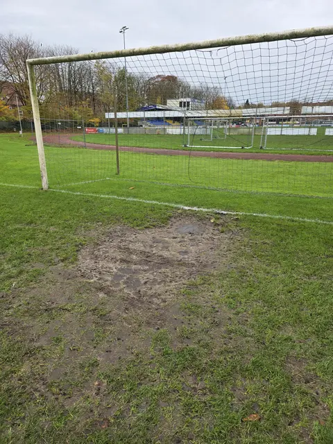Unter schwierigen Bedinungen sollte hier die Rückrunde der Niedersachenliga stattfinden