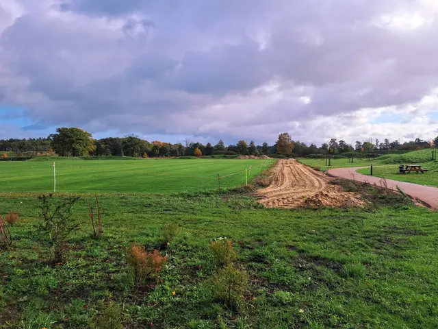 Die 100 Meter Laufbahn kostet 18.000 Euro und wird durch Spenden finanziert | Foto: Anika Werner