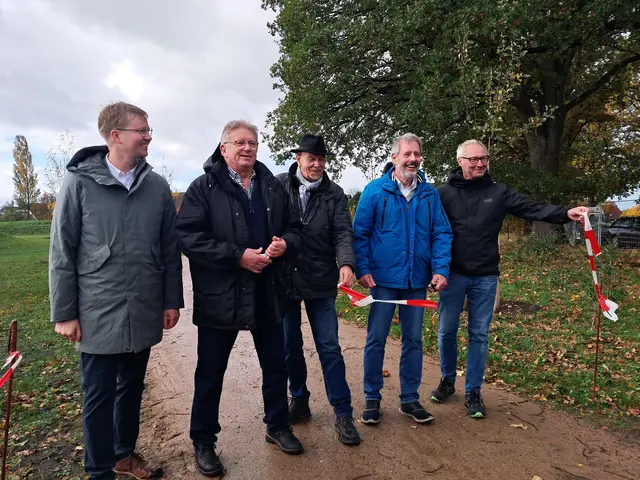 Strahlende Gesichter in Radbruch | Foto: Anika Werner