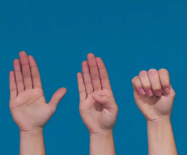 Das stille Notsignal Handzeichen | Foto: jvp