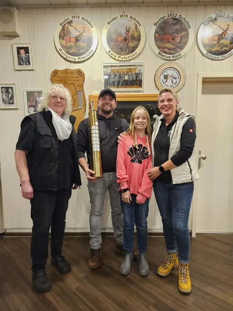 Bei den Nichtschützen gewann "Firma Kröger-KHK" | Foto: Gordon Zabel