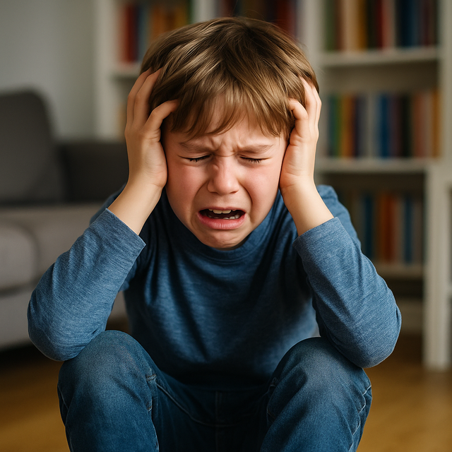 Bei Kindern mit Autismus-Spektrum kann das Gehirn Reize nicht filtern - es kommt zum "Overload"  | Foto: Ki-generiert