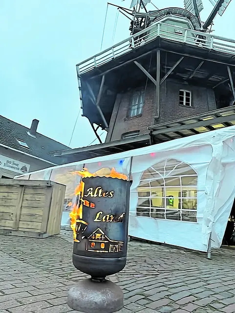 Beim Mühlenpunsch wird es gemütlich | Foto: Trautmann