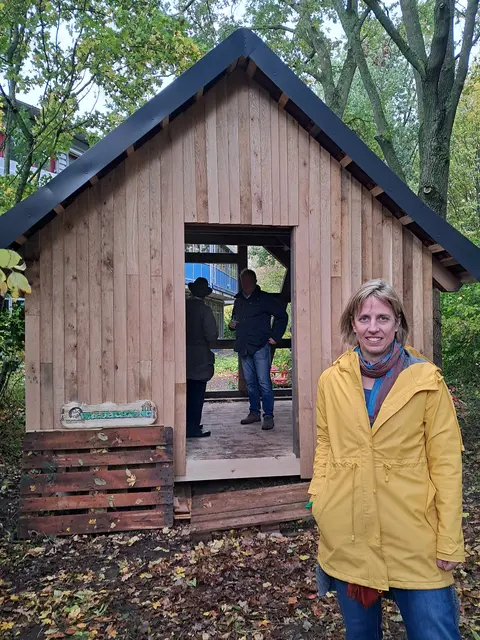 Britta Preuß war baff, als sie hörte, dass Emil von Elling das Haus sponsert | Foto: Anika Werner