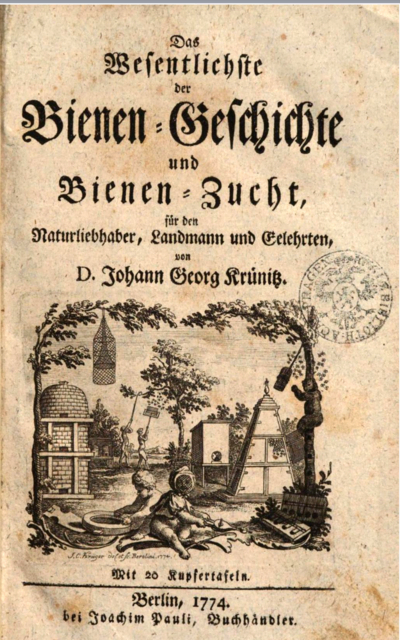 Das Wesentliche der Bienenzucht, Titelseite | Foto: Archiv