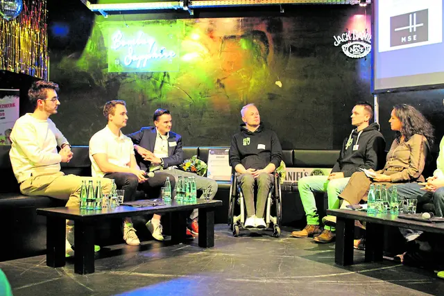 Talk mit den Preisträgern | Foto: sb