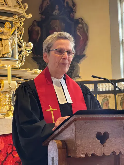 Bei ihrer Verabschiedung: die künftige Pastorin im Ruhestand Elisabeth Michalek-Vogel | Foto: Hans Georg Wieberneit