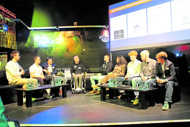 Talk mit den Preisträgern
