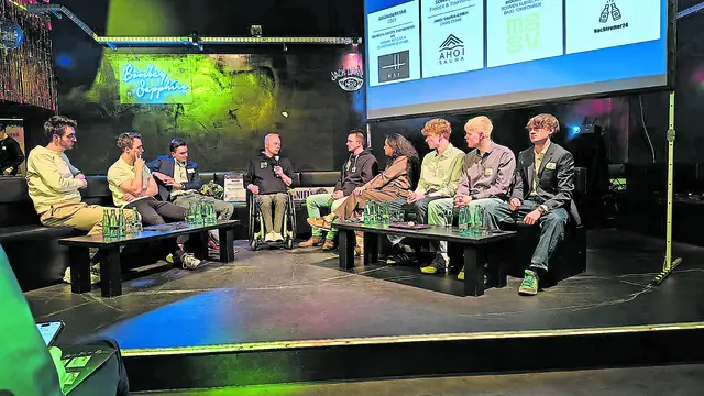 Talk mit den Preisträgern | Foto: sb