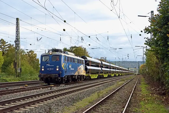 Ein evb-Röhrenzug auf dem Weg von Mülheim (Ruhr) nach Fredenbeck | Foto: Dr Hans-Joachim Christoph