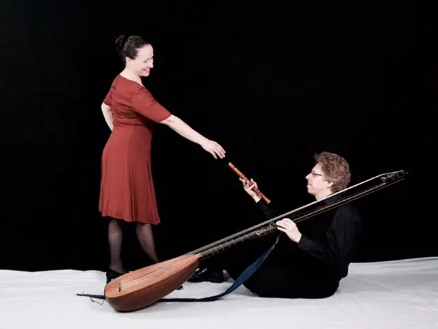 Das Duo La Vigna besteht aus Theresia Stahl an der Blockflöte und Christian Stahl an der Theorbe | Foto: Christian Stahl