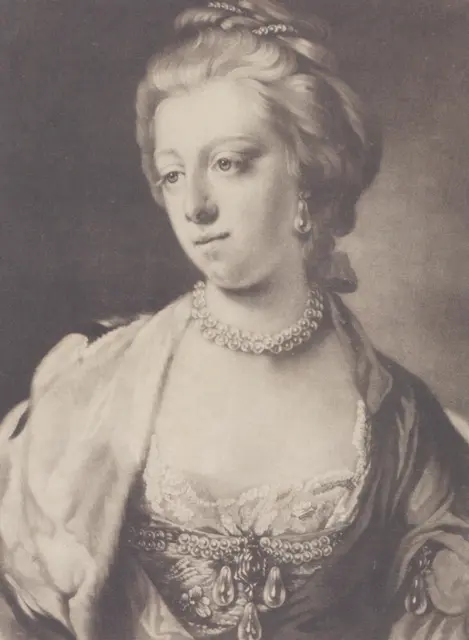 Dänische Königin Caroline Mathilde reiste 1766 durch Kakenstorf | Foto: Zeichnung: James Watson