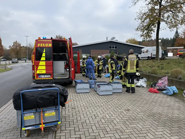 Die Hygiene-Komponente der Bendestorfer Feuerwehr wurde nachalarmiert | Foto: lbf/ FF Bendestorf