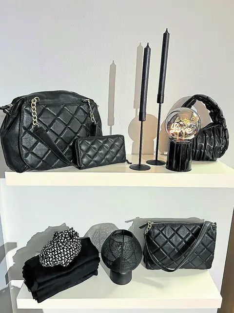 Schicke Taschen und klassische Dekoration bei "b&amp;k Fashion" | Foto: b&amp;k