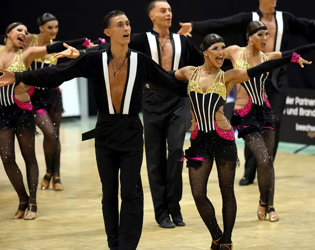 Das A-Team von Blau-Weiss Buchholz bei seiner Generalprobe in der Buchholzer Nordheidehalle | Foto: cc