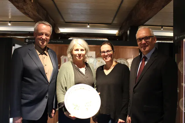 Mathias Ernst (v. li.), Christina Willkomm, Julie Sodré und Dr. Ronald Begemann freuen sich auf die Eröffnung am Ersten Advent | Foto: pöp