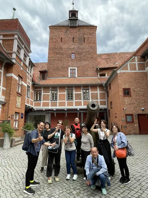 Beim Stadtrundgang durch Winsen | Foto: DJG Winsen