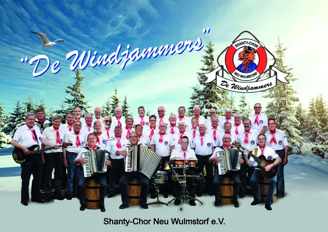 Mitglieder des Shanty-Chores „De Windjammers“ bereiten ihr Weihnachtskonzert in Neu Wulmstorf vor | Foto: De Windjammers