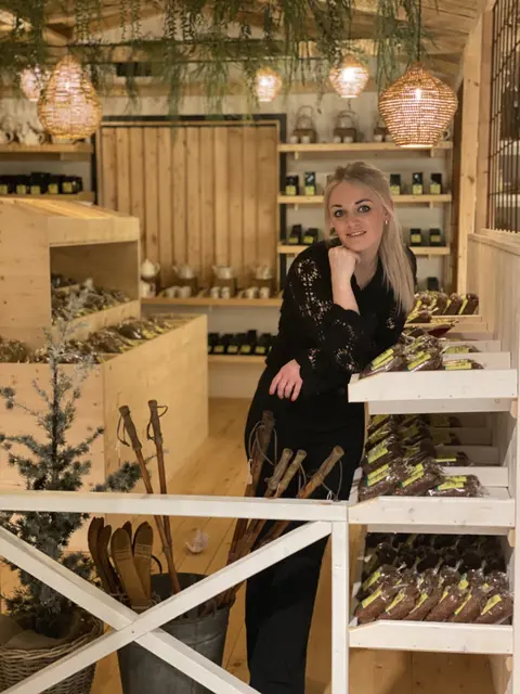 Sina Albers hat den Hofladen gestaltet | Foto: Büchel