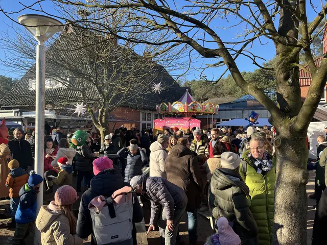 Viele Besucher aus Seevetal und der Umgebung kommen jährlich zum Weihnachtsmarkt in die Horster Grundschule  | Foto: sra