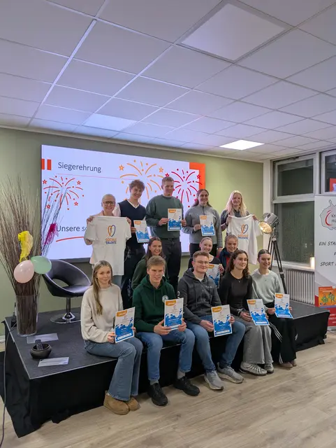 In einer feierlichen Veranstaltung wurden insgesamt 16 „Soziale Talente im Sport“ geehrt | Foto:  KSB Harburg-Land